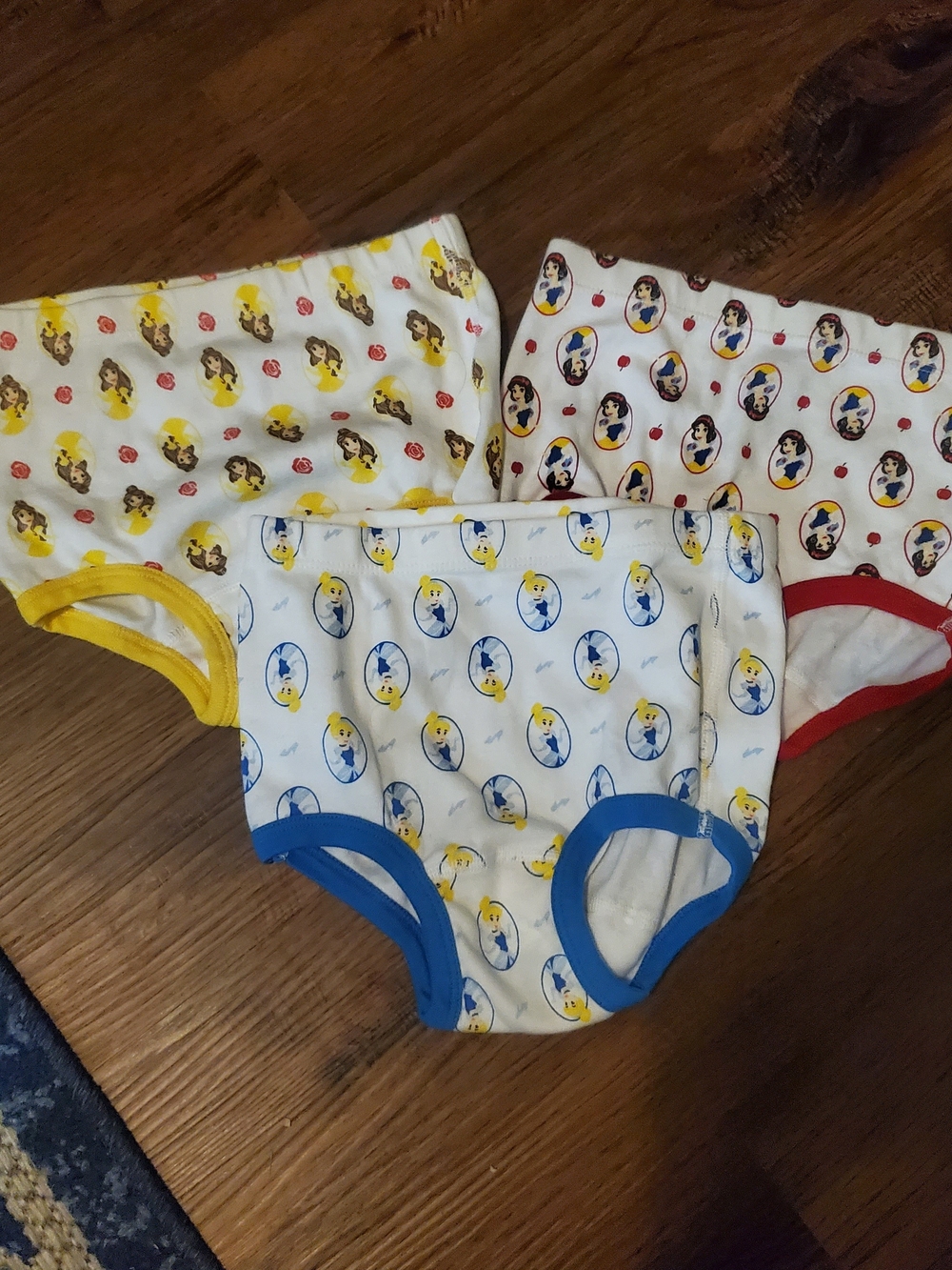 Disney Hanna Andersson Princess Underwear Set Size M